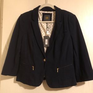 The Limited navy blazer
